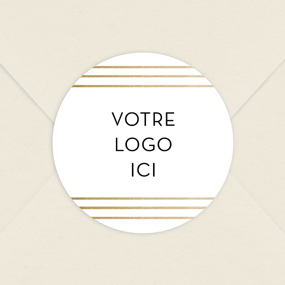 Stickers Voeux Entreprise Chiffres stylisés
