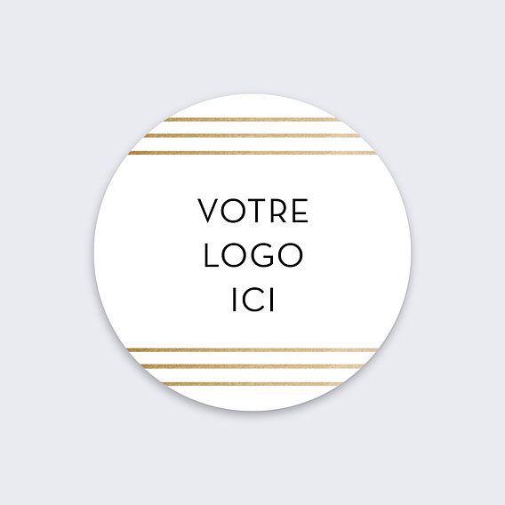 Stickers Voeux Chiffres stylisés