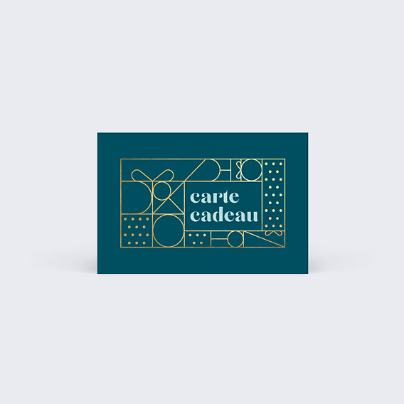 Support publicitaire Carte Cadeau à Personnaliser
