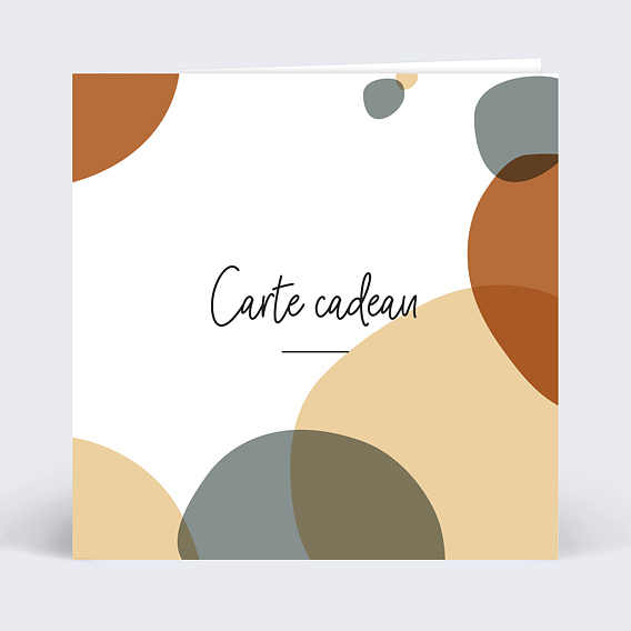 Support de Communication Carte cadeau Graphique