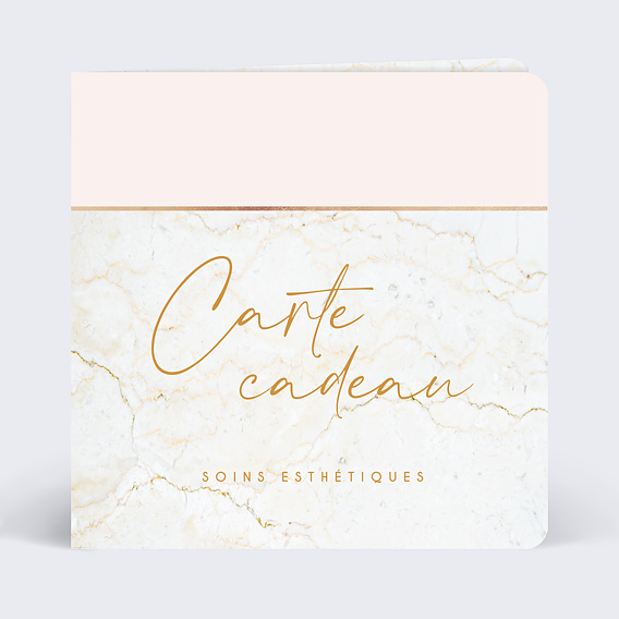 Support de Communication Carte Cadeau Chic