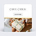 Carte cadeau Minimaliste