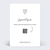 Affiche entreprise Support QR code