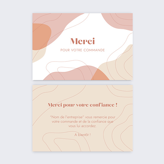 Remerciements Professionnels Forme