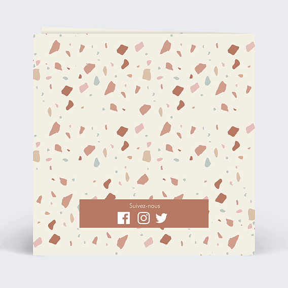Carte cadeau Terrazzo Verso
