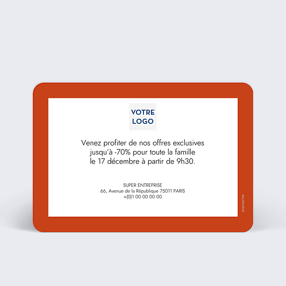 Invitation Professionnelle Soldes