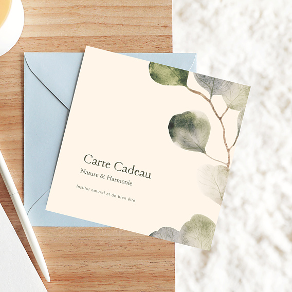 Carte cadeau Bien être