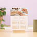 Support publicitaire Carte Tarifs Marbre