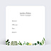Carte cadeau Fleuriste paysagiste