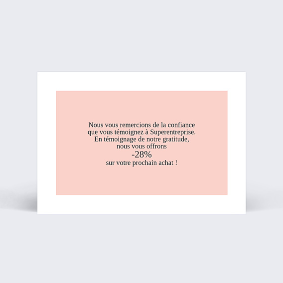 Remerciements Professionnels Merci pour Votre Fidélité