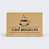 Support publicitaire Carte Wifi Café Verso