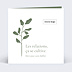 Carte postale publicitaire Avec graines
