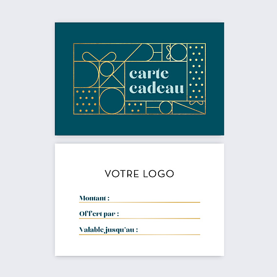 Carte cadeau Carte Cadeau à Personnaliser