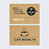 Affiche entreprise Carte Wifi Café