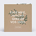Support publicitaire Carte d’animation client avec graines Recto