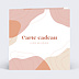 Support publicitaire Carte cadeau forme