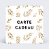 Carte cadeau Golden jungle