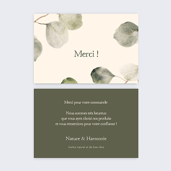 Remerciements Professionnels Bien-Être
