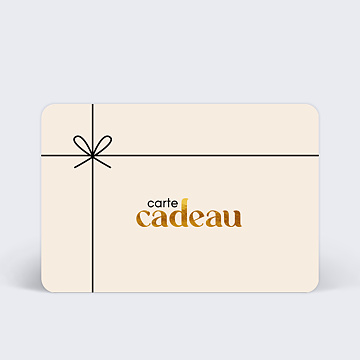 Support de Communication Carte Cadeau Chic