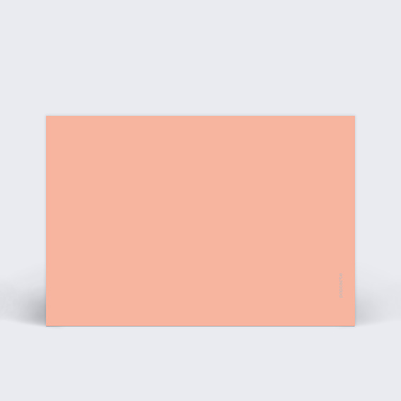 Invitation professionnelle Carton Soldes Verso