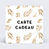 Carte cadeau Golden jungle
