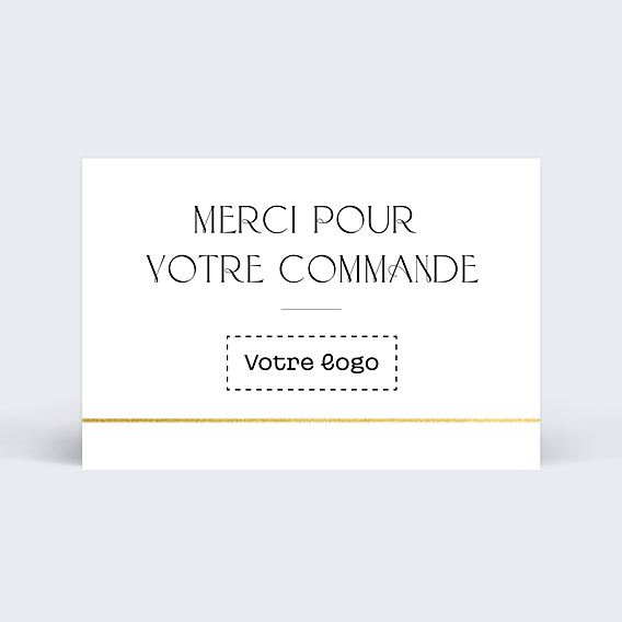 Remerciements Professionnels Minimaliste