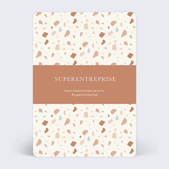 Affiche entreprise Terrazzo