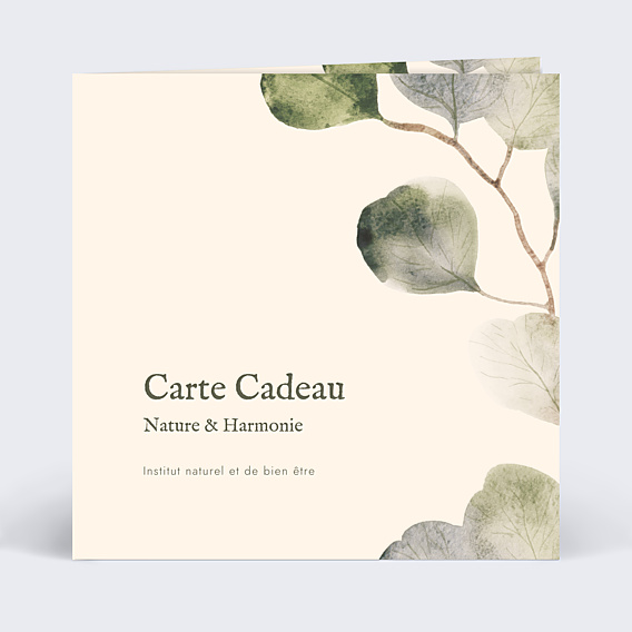 Carte cadeau Bien être
