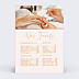 Affiche entreprise Tarifs marbre