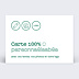 Carte de bienvenue 100% personnalisable paysage