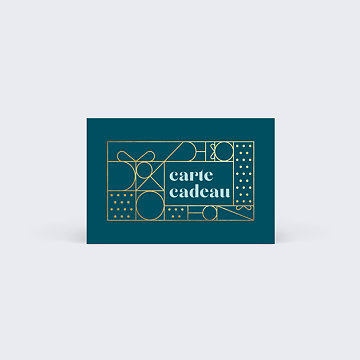 Support de Communication Carte Cadeau  Personnaliser
