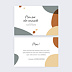 Support publicitaire Carte Remerciements Graphique Après 4