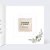 Carte postale publicitaire Evénementielle avec Graines