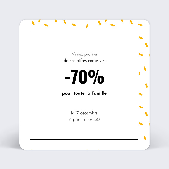 Invitation Professionnelle Soldes Exceptionnelles