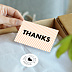 Support publicitaire Remerciement Commande