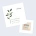 Support publicitaire Carte remerciement client avec graines