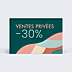 Remerciements Professionnels Ventes Privées Couleur