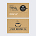 Affiche entreprise Carte Wifi Café