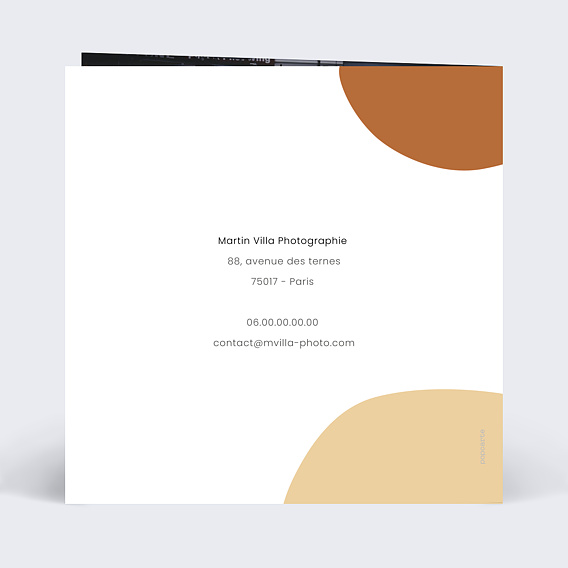 Carte cadeau Graphique Verso