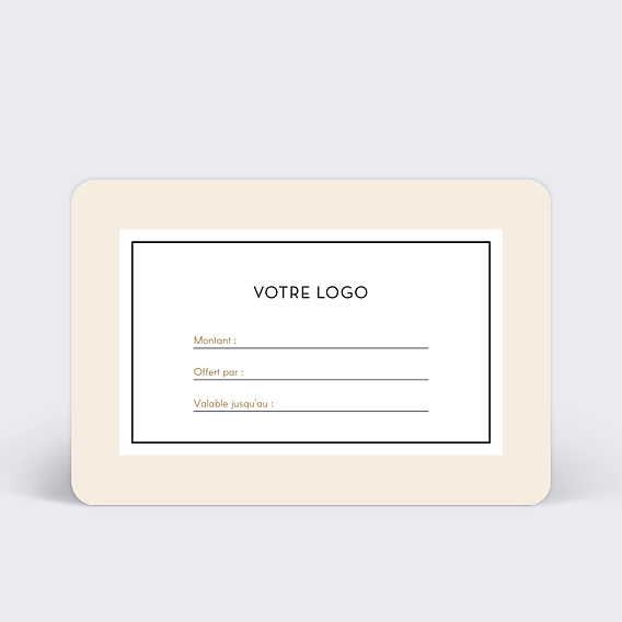 Carte cadeau Chic Verso