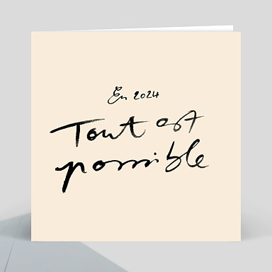Voeux solidaires Possible - Mdecins Du Monde x Tifalia x Popcarte