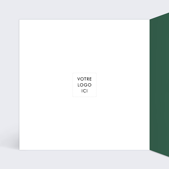 Carte de vœux solidaire Communauté Intérieur Gauche