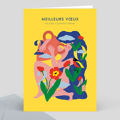 Voeux solidaires Cultivons - Mdecins Du Monde x Piment Martin x Popcarte