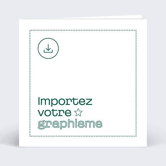 100% personnalisable Importez Votre Graphisme Personnalisé