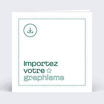 Importez Votre Graphisme Personnalisé